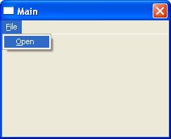 Learn Programming for Windows - Program with a menu